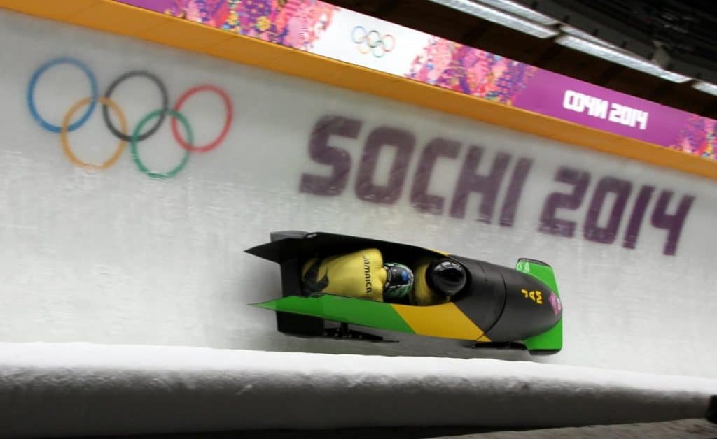 Jamaican Two-Man Bobsleigh - 2014 Winter Olympics