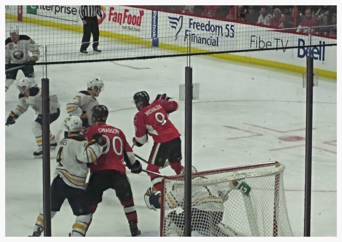 Buffalo Sabres vs Ottawa Senators at Canadian Tire Center - Dec 29, 2014