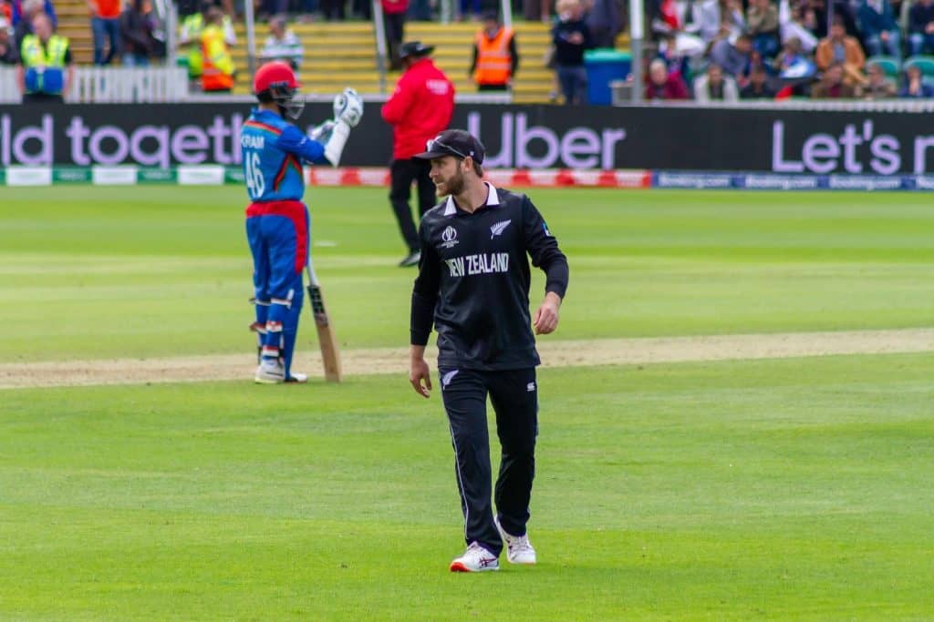 Kane Williamson in ICC Men's Cricket World Cup 2019, Afghanistan vs New Zealand, Taunton, Somerset