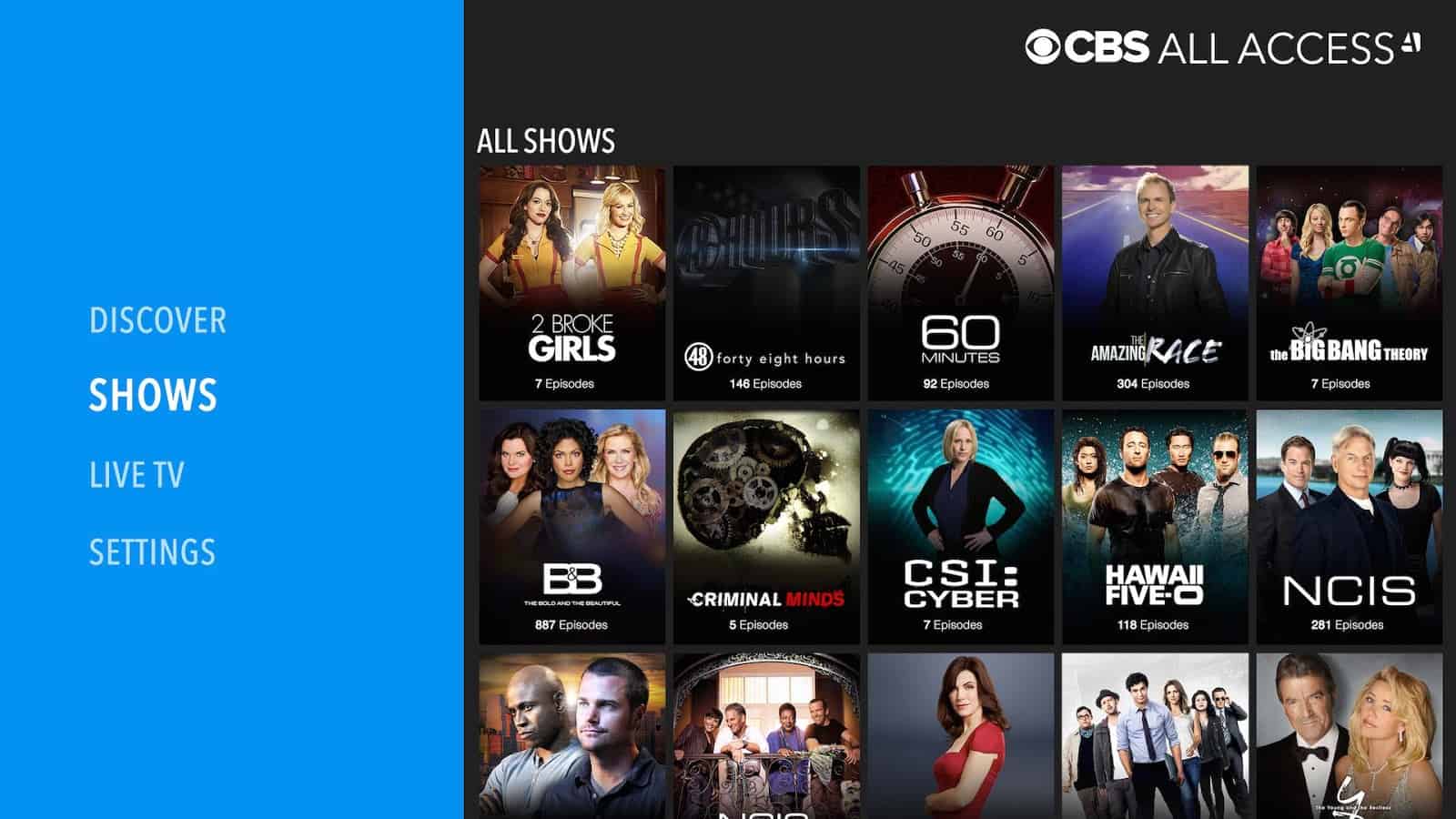 What is CBS All Access