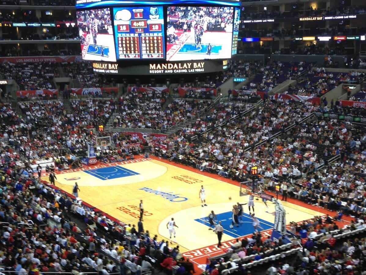 LA Clippers during their game against