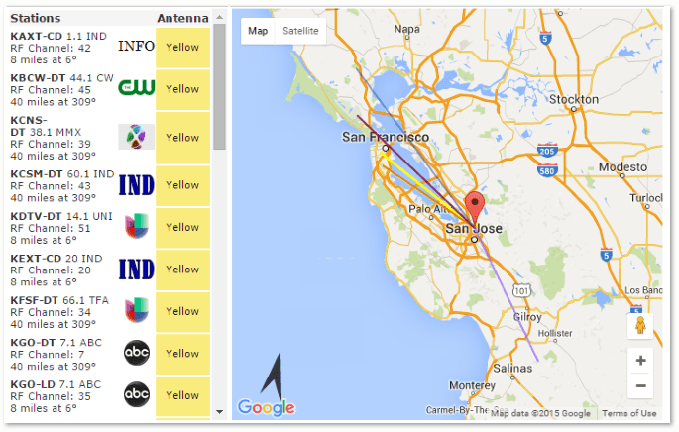 OTA Channels by Zip Code