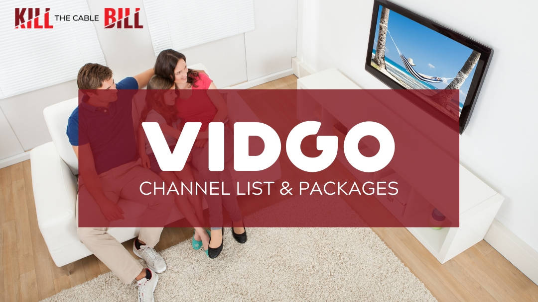 Vidgo Channel List and Packages