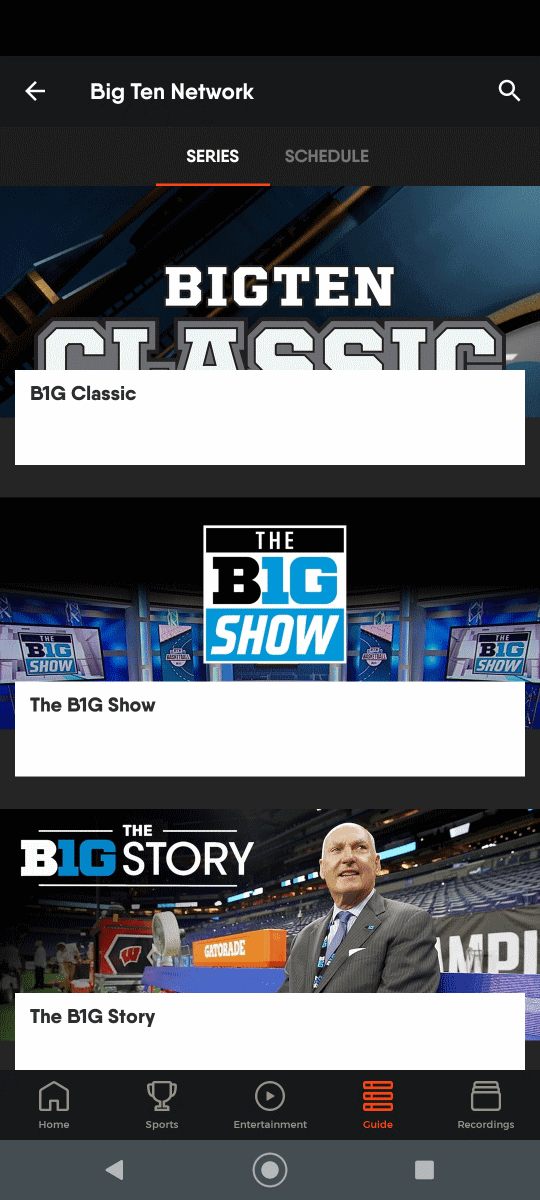 Big Ten Network: Best Streaming Options For College Sports Action Live ...