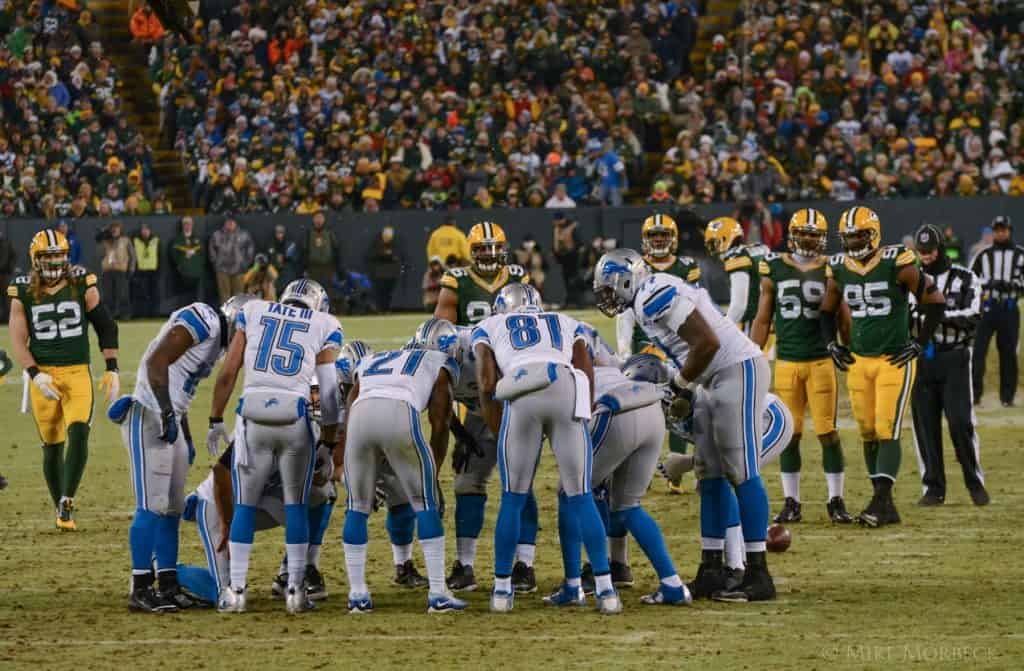 Green Bay Packers vs Detroit Lions