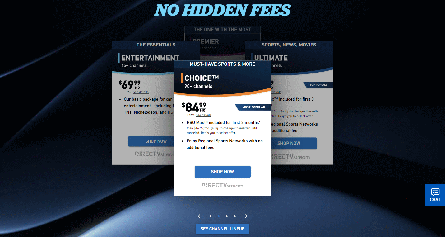 DIRECTV STREAM Packages and Prices: Find Out Your Options in 2022 - HotDog