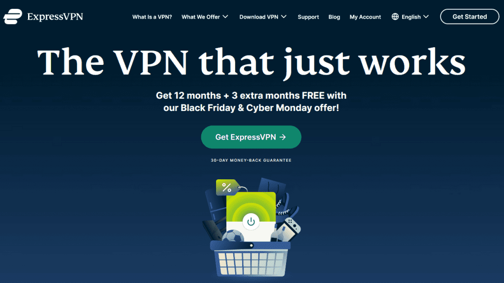 ExpressVPN Cyber Monday Deal - Step 1