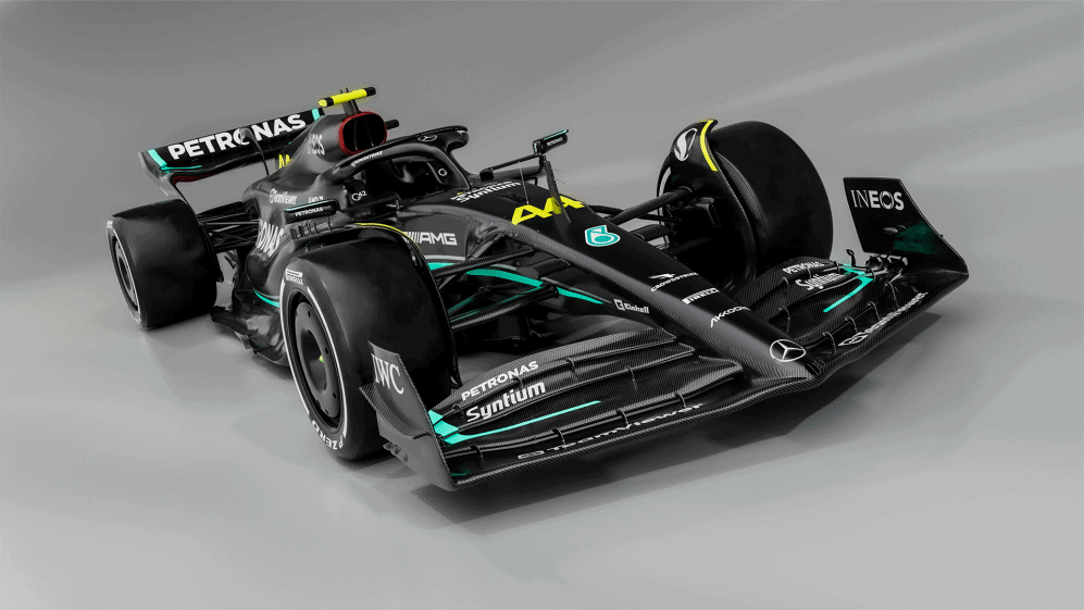 Mercedes W14 for the 2023 Formula 1 Season