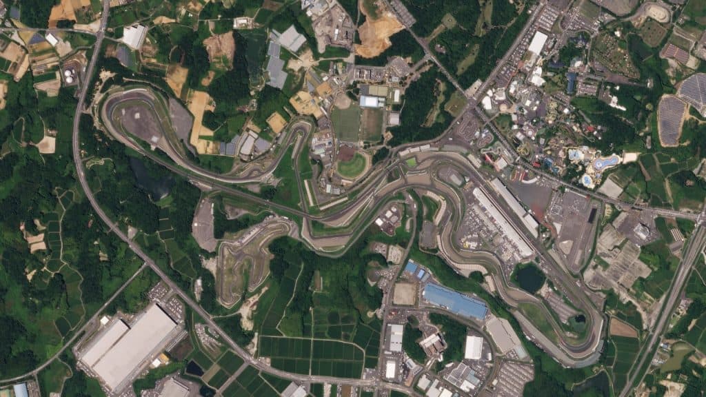 Satellite photo of Suzuka International Racing Course
