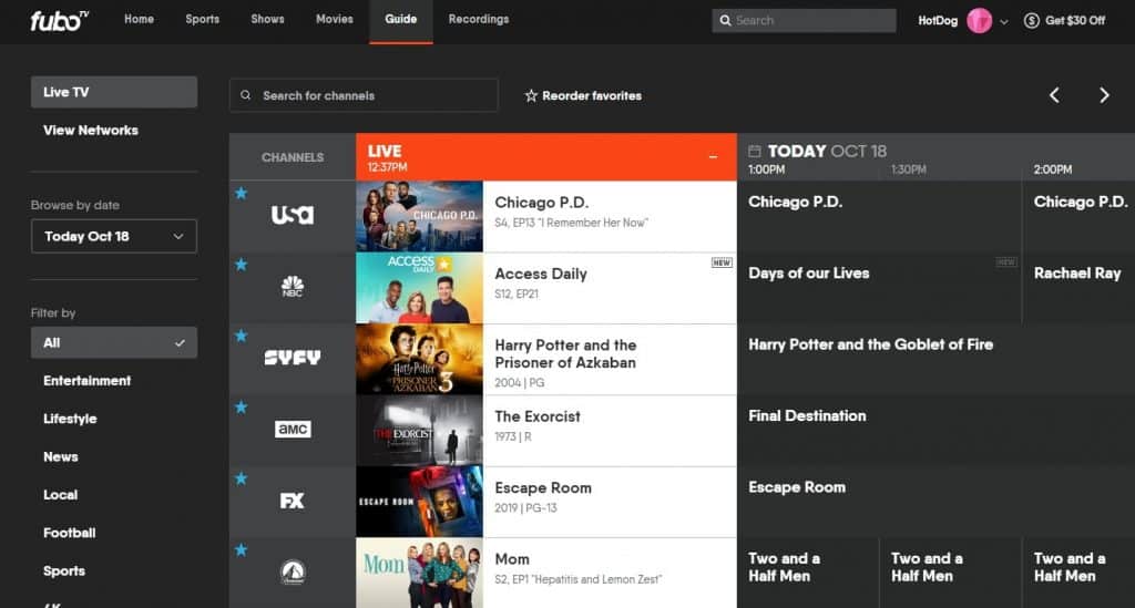 FuboTV USA