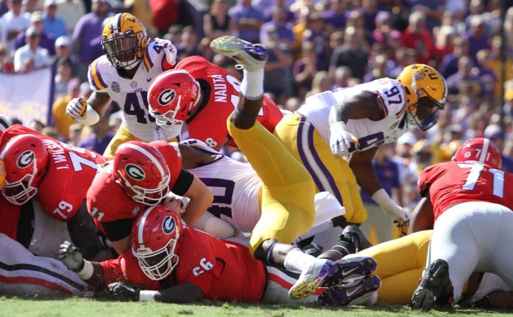 Georgia vs LSU