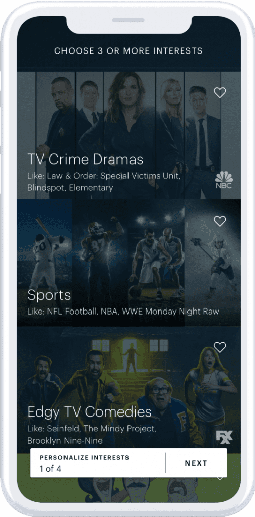 Hulu Sign Up Flow on Mobile
