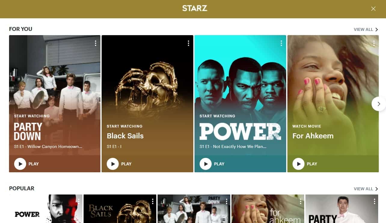 Starz Streaming Review Great Start, but Is Their Original Content Good