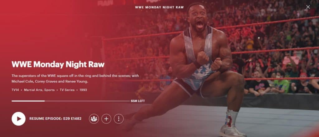 Hulu WWE Raw