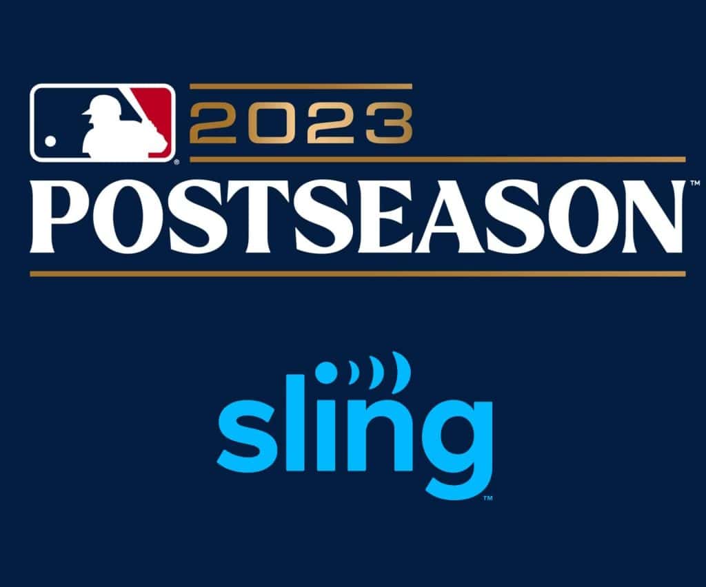 Watch the 2023 MLB Playoffs on Sling TV!