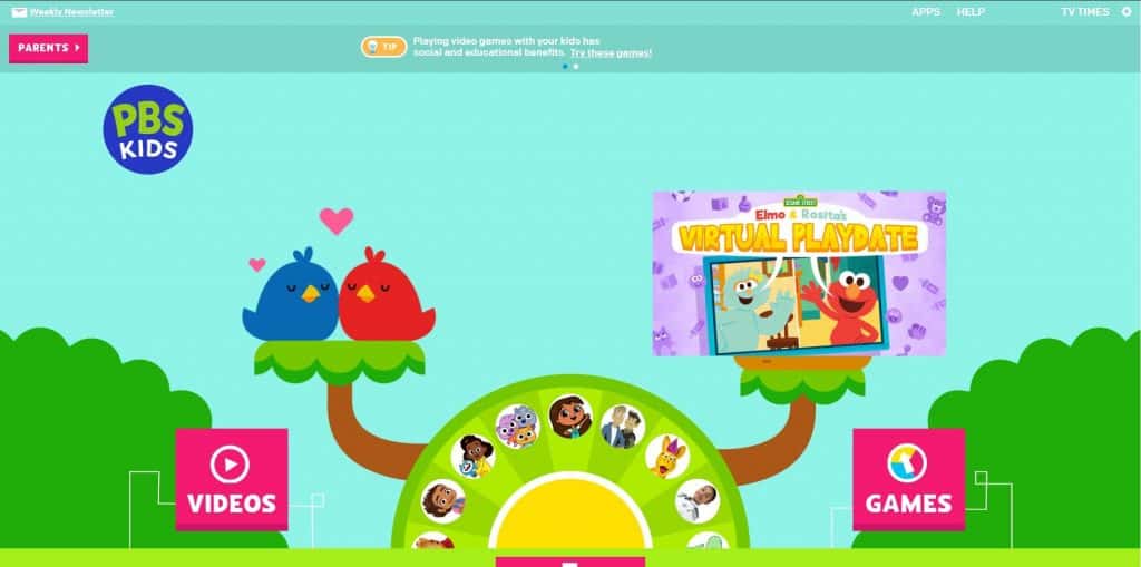 PBS Kids website