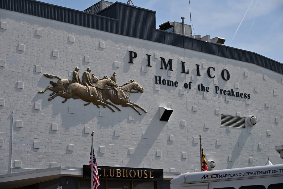 PIMLICO - Home of the Preakness - front exterior