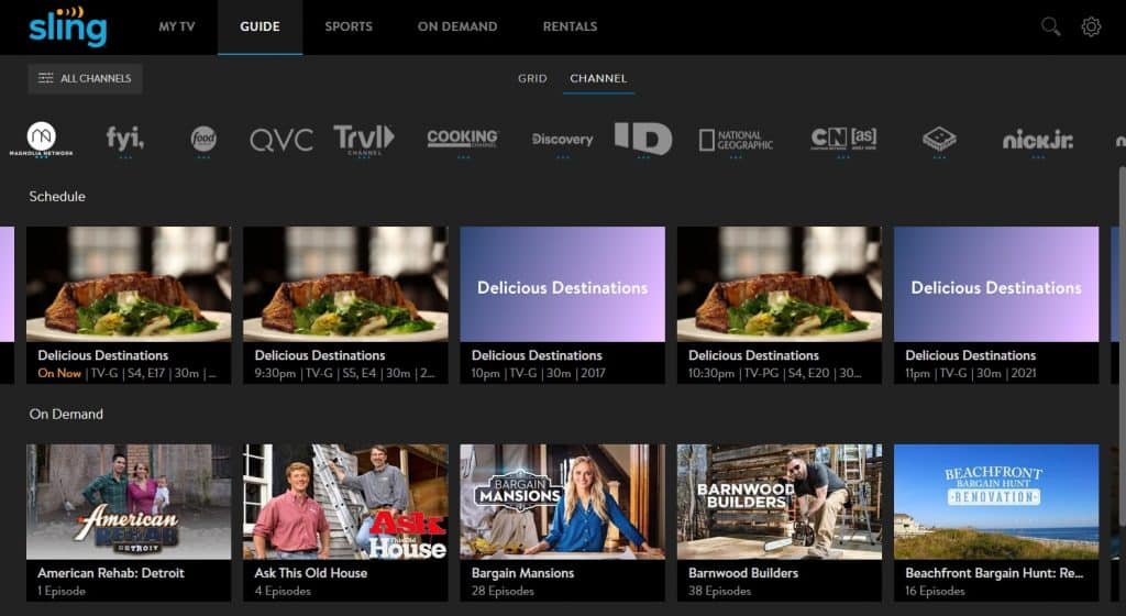 Sling TV - Magnolia Network