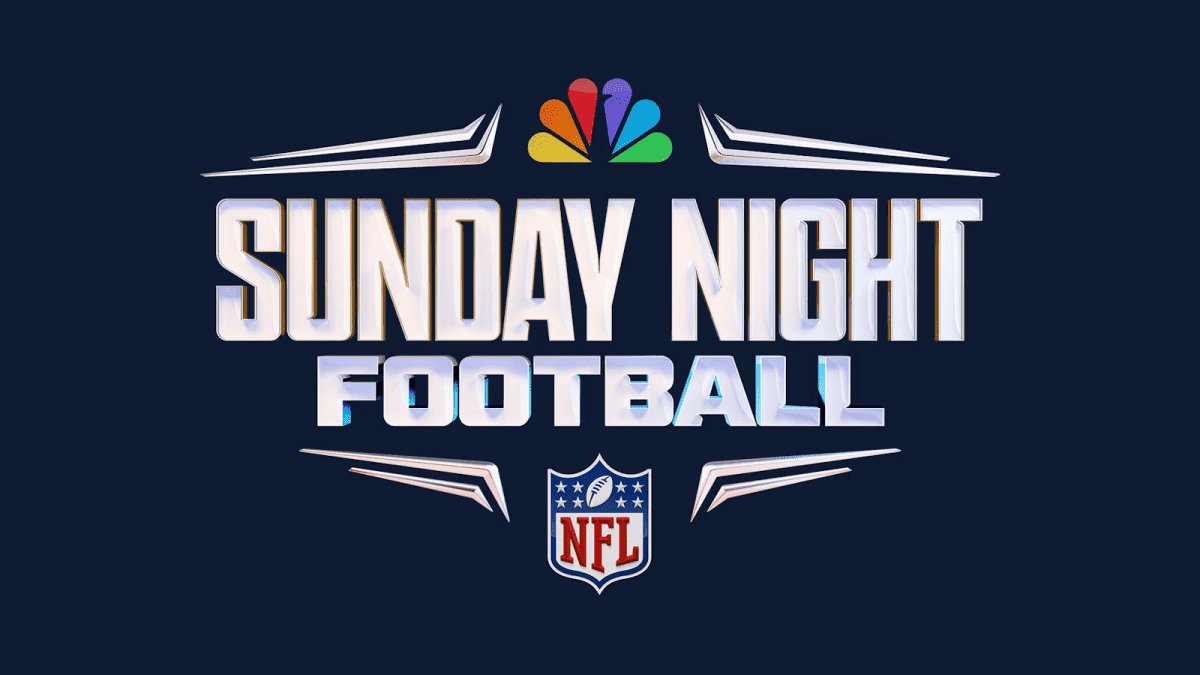 Watch Sunday Night Football on NBC or stream it on Peacock!