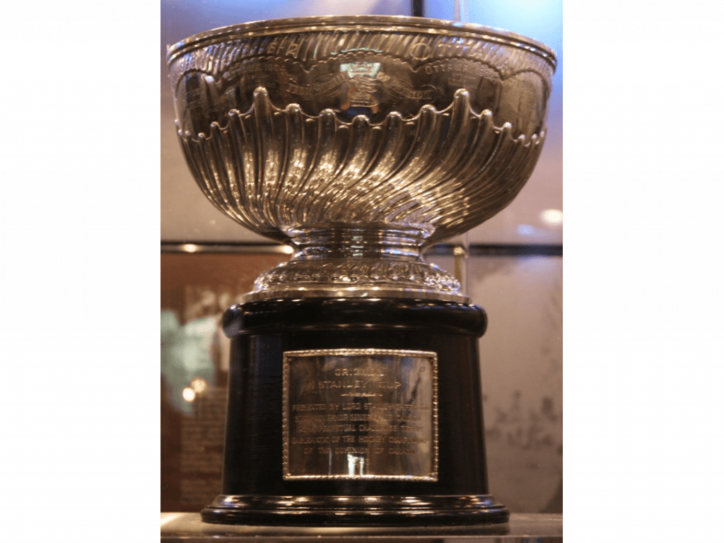 Original Stanley Cup at the Hockey Hall of Fame in Toronto