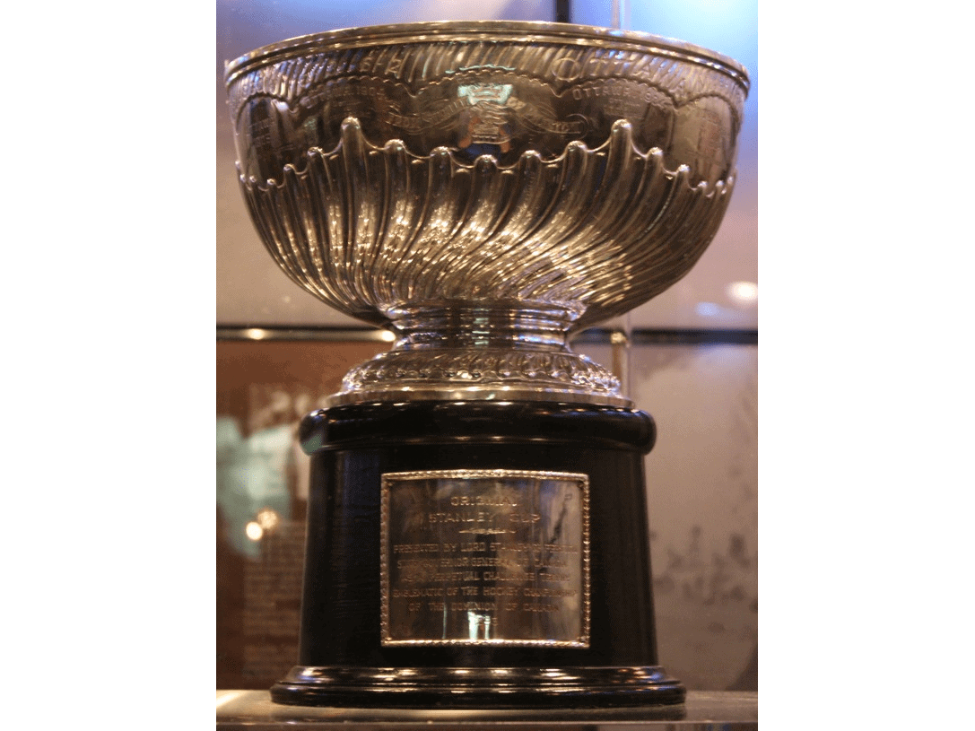 Original Stanley Cup at the Hockey Hall of Fame in Toronto