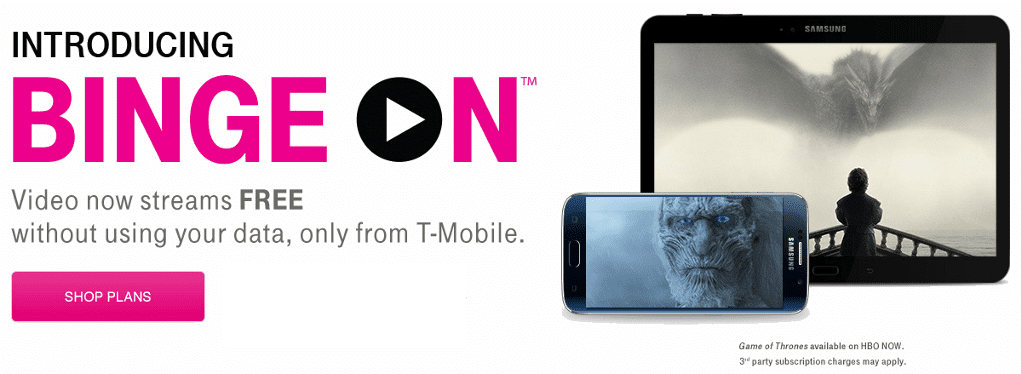 T-Mobile Unlimited Video Streaming