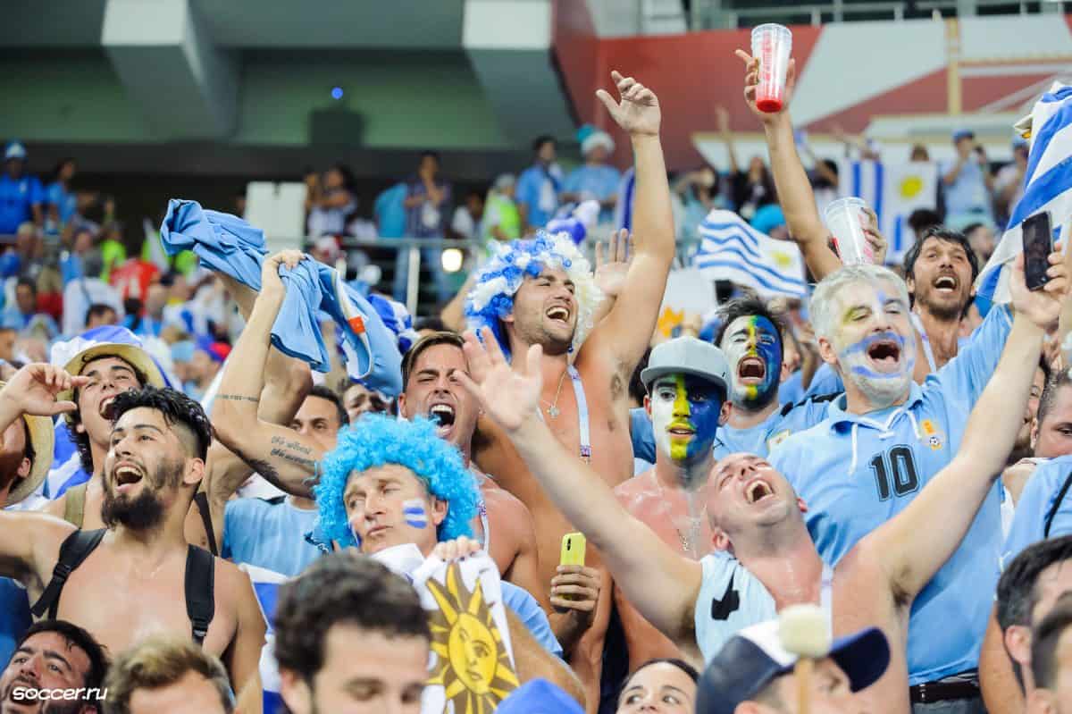 Uruguay fans World Cup 2018