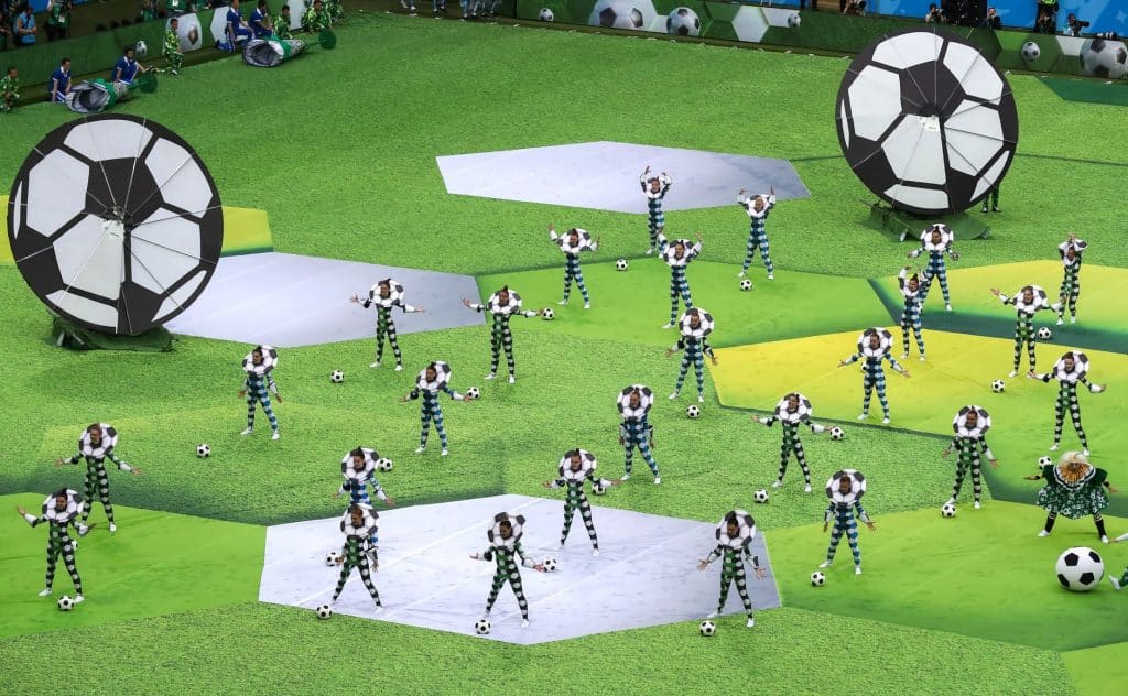 FIFA World Cup opening ceremony, 2018