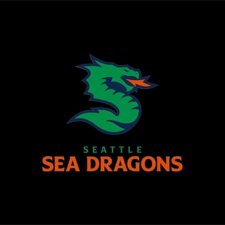 Team Logo for the XFL Seattle Sea Dragons (2023)